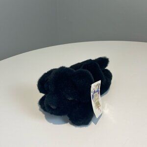 FAO Schwarz Dragster The Dog Black Lab Puppy Plush 9
